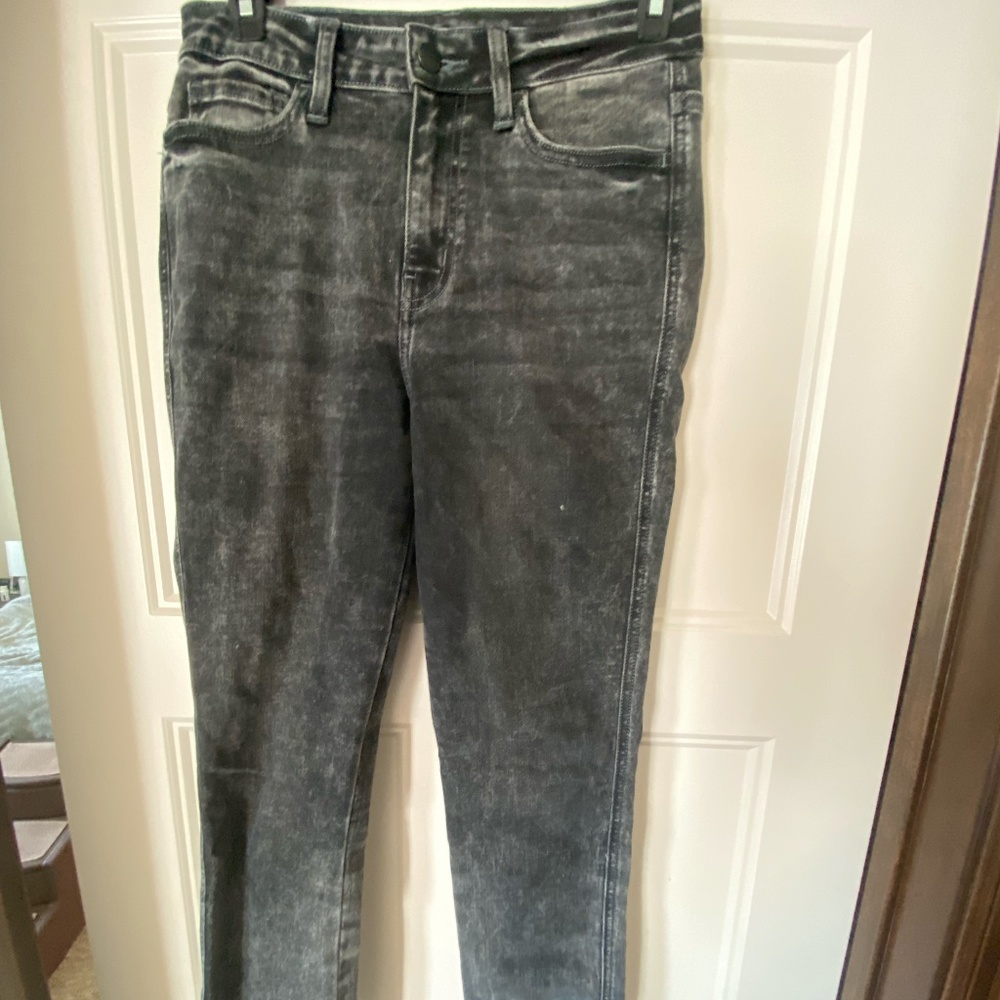 Flying Monkey High Rise Ankle Skinny Black Jeans